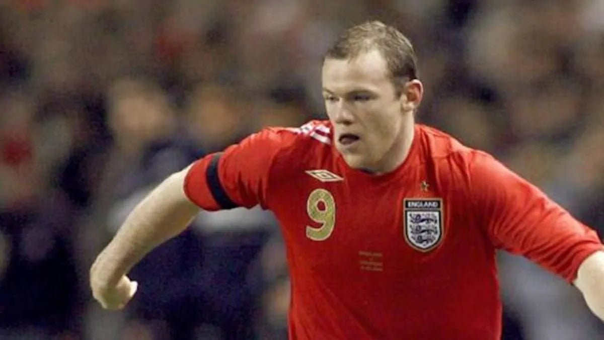 2006/08 Angleterre Extérieur - Rooney 9 (M) - Iconic Football Shop