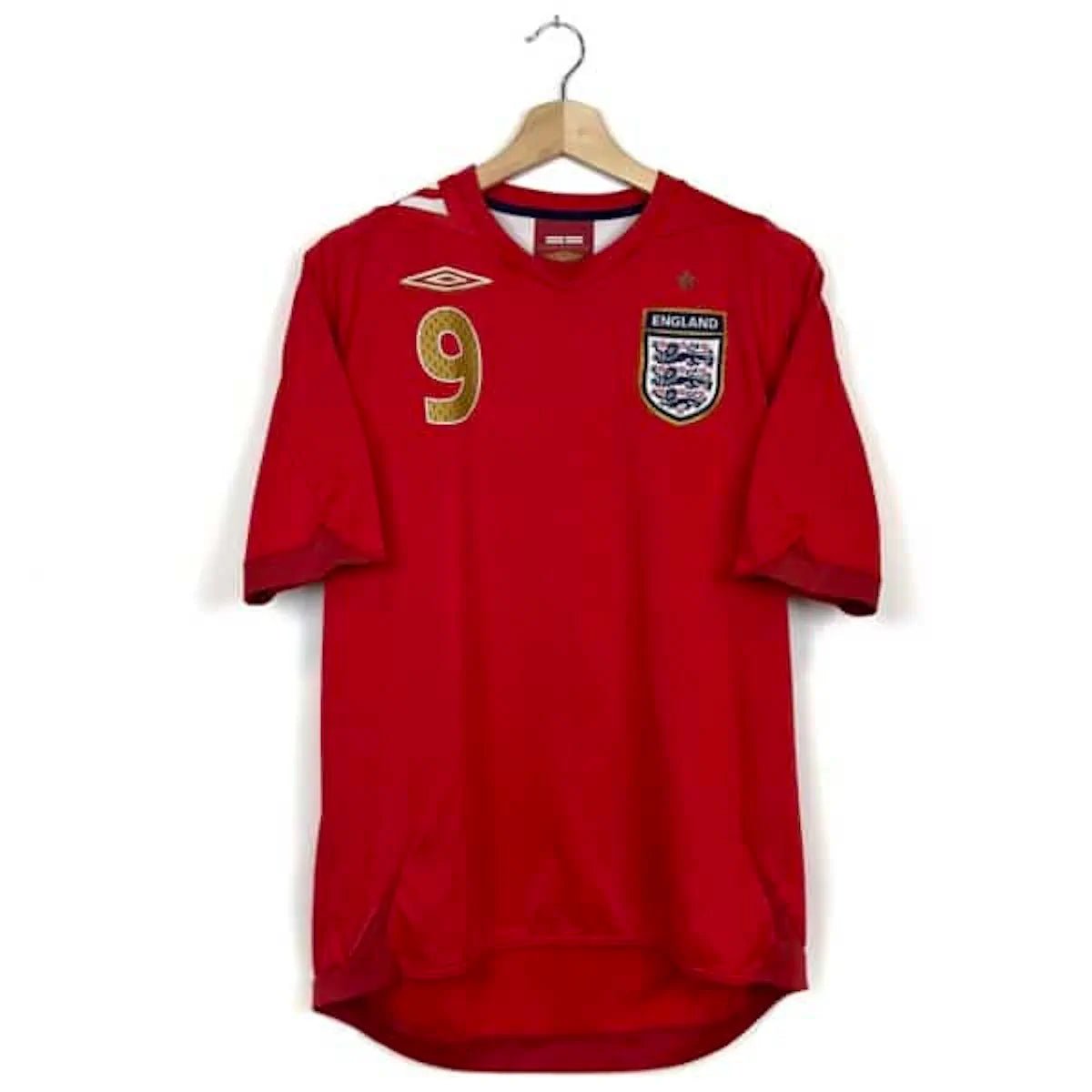 2006/08 Angleterre Extérieur - Rooney 9 (M) - Iconic Football Shop