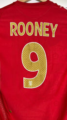 2006/08 Angleterre Extérieur - Rooney 9 (M) - Iconic Football Shop