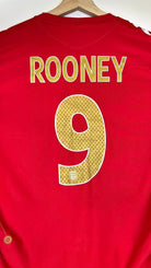 2006/08 Angleterre Extérieur - Rooney 9 (XL) - Iconic Football Shop
