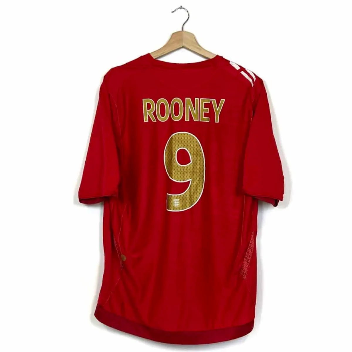 2006/08 Angleterre Extérieur - Rooney 9 (XL) - Iconic Football Shop