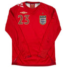 2006/08 Angleterre Extérieur - Walcott 23 (S) - Iconic Football Shop