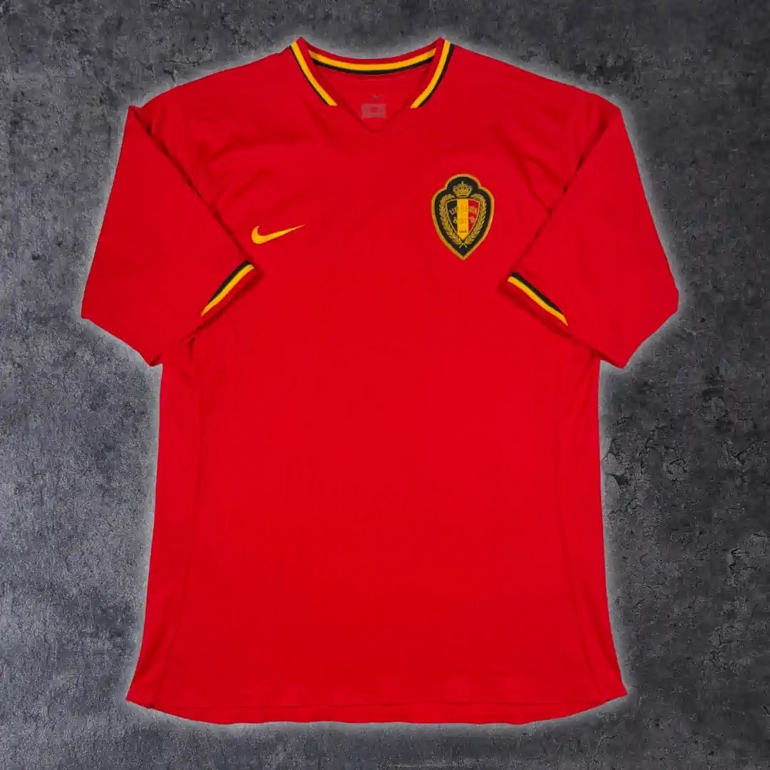 2006/08 Belgique Domicile *STOCK PRO* (XL) - Iconic Football Shop