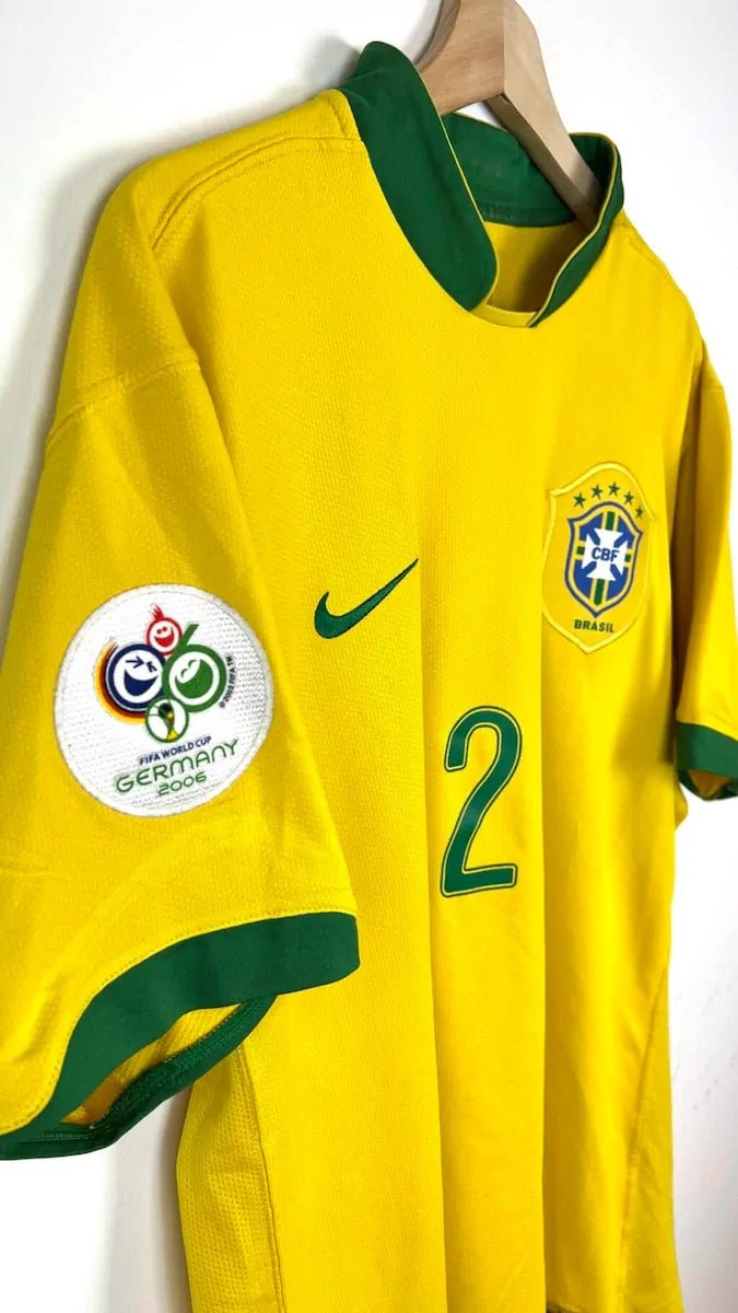 2006/08 Brésil Domicile - Cafu 2 (L) - Iconic Football Shop