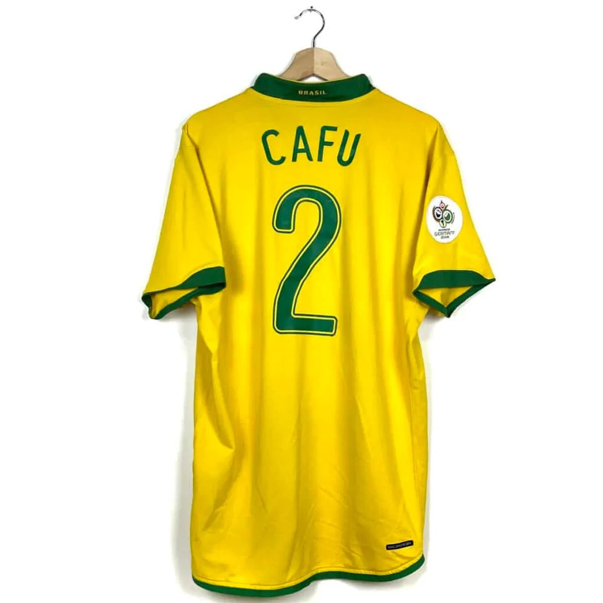 2006/08 Brésil Domicile - Cafu 2 (L) - Iconic Football Shop