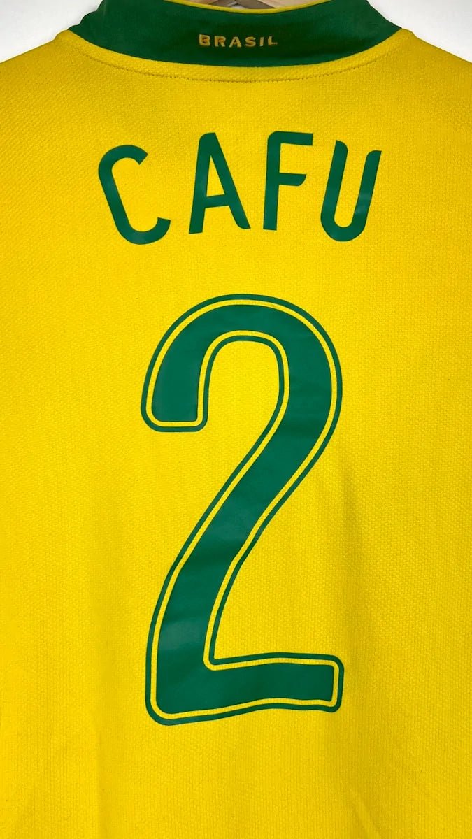 2006/08 Brésil Domicile - Cafu 2 (L) - Iconic Football Shop