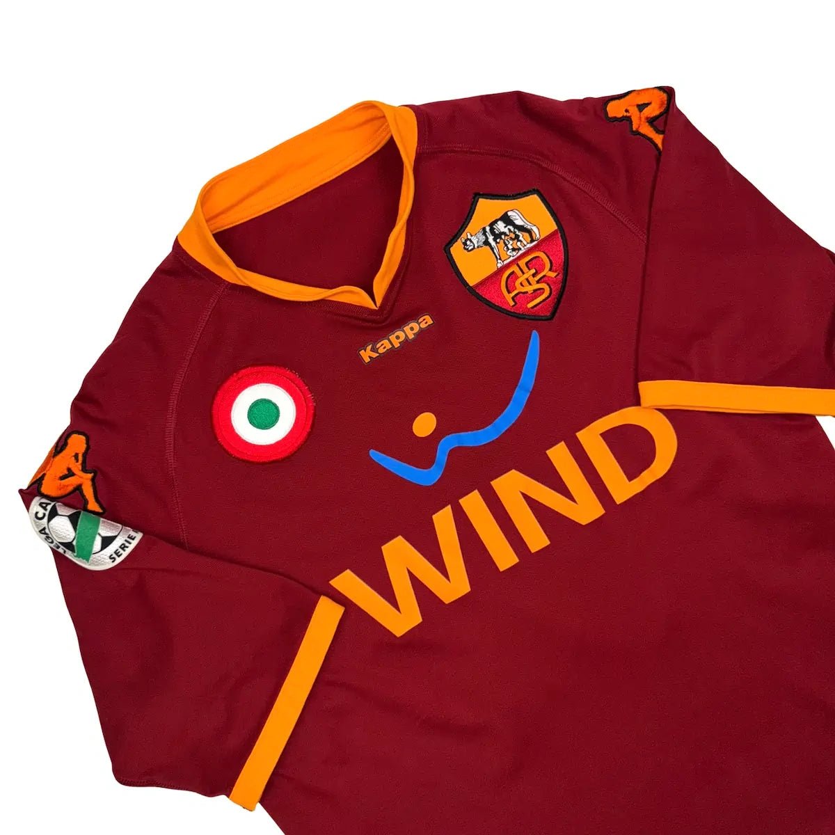 2007/08 AS Roma Domicile - Totti 10 *SIGNÉ* (XL) - Iconic Football Shop
