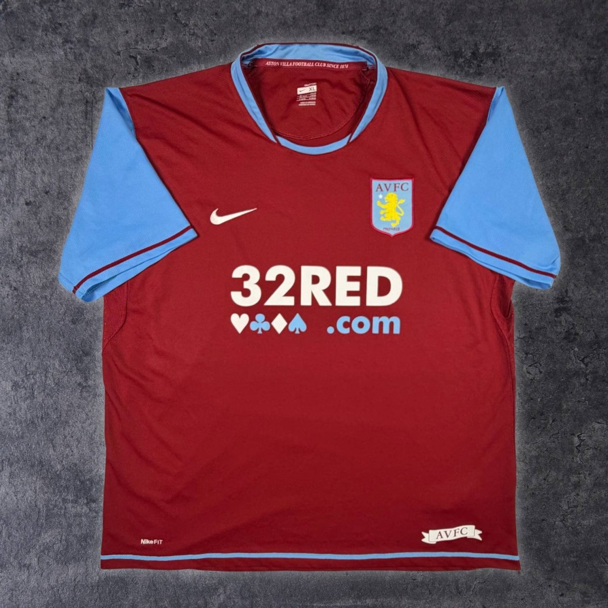 2007/08 Aston Villa Domicile (XL) - Iconic Football Shop