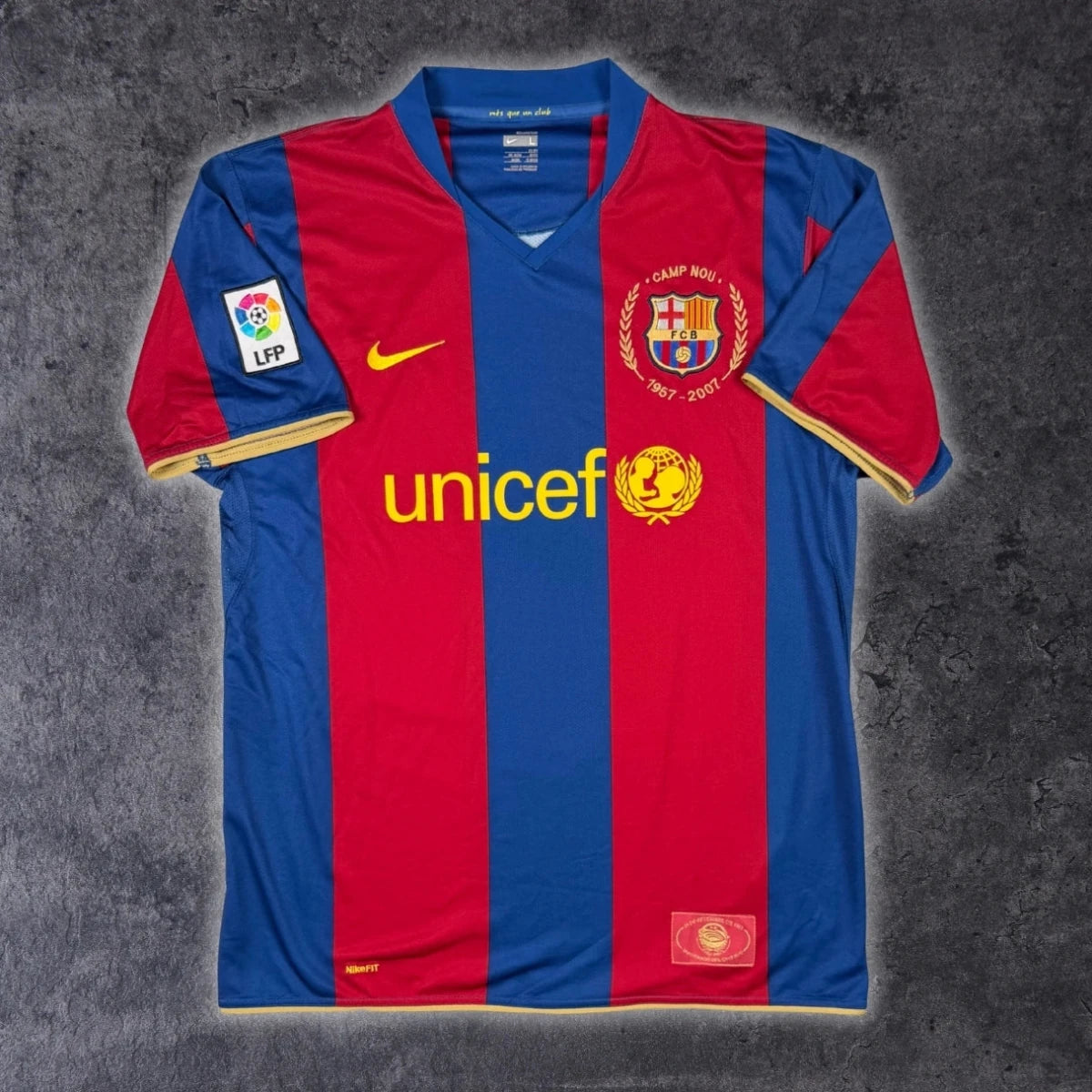 2007/08 Barcelone Domicile (L) - Iconic Football Shop