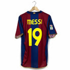 2007/08 Barcelone Domicile - Messi 19 (M) - Iconic Football Shop