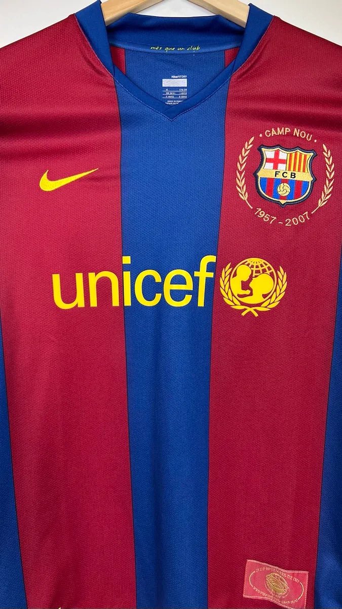 2007/08 Barcelone Domicile - Messi 19 (M) - Iconic Football Shop