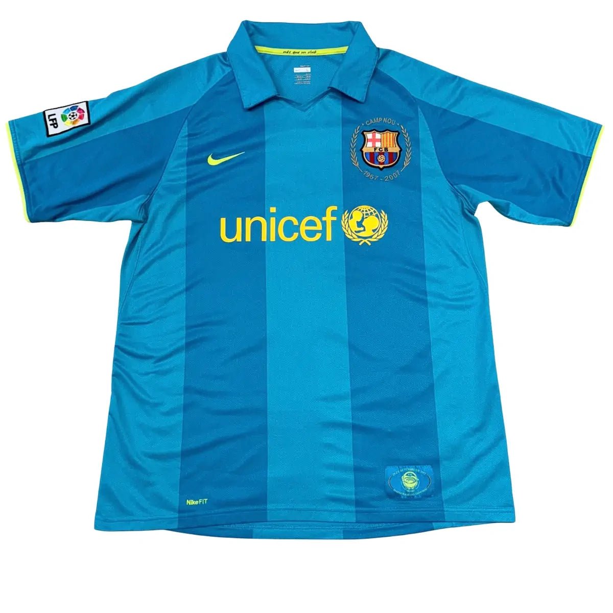 2007/08 Barcelone Extérieur - Messi 19 (L) - Iconic Football Shop