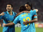 2007/08 Barcelone Extérieur - Ronaldinho 10 (L) - Iconic Football Shop