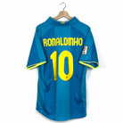2007/08 Barcelone Extérieur - Ronaldinho 10 (L) - Iconic Football Shop