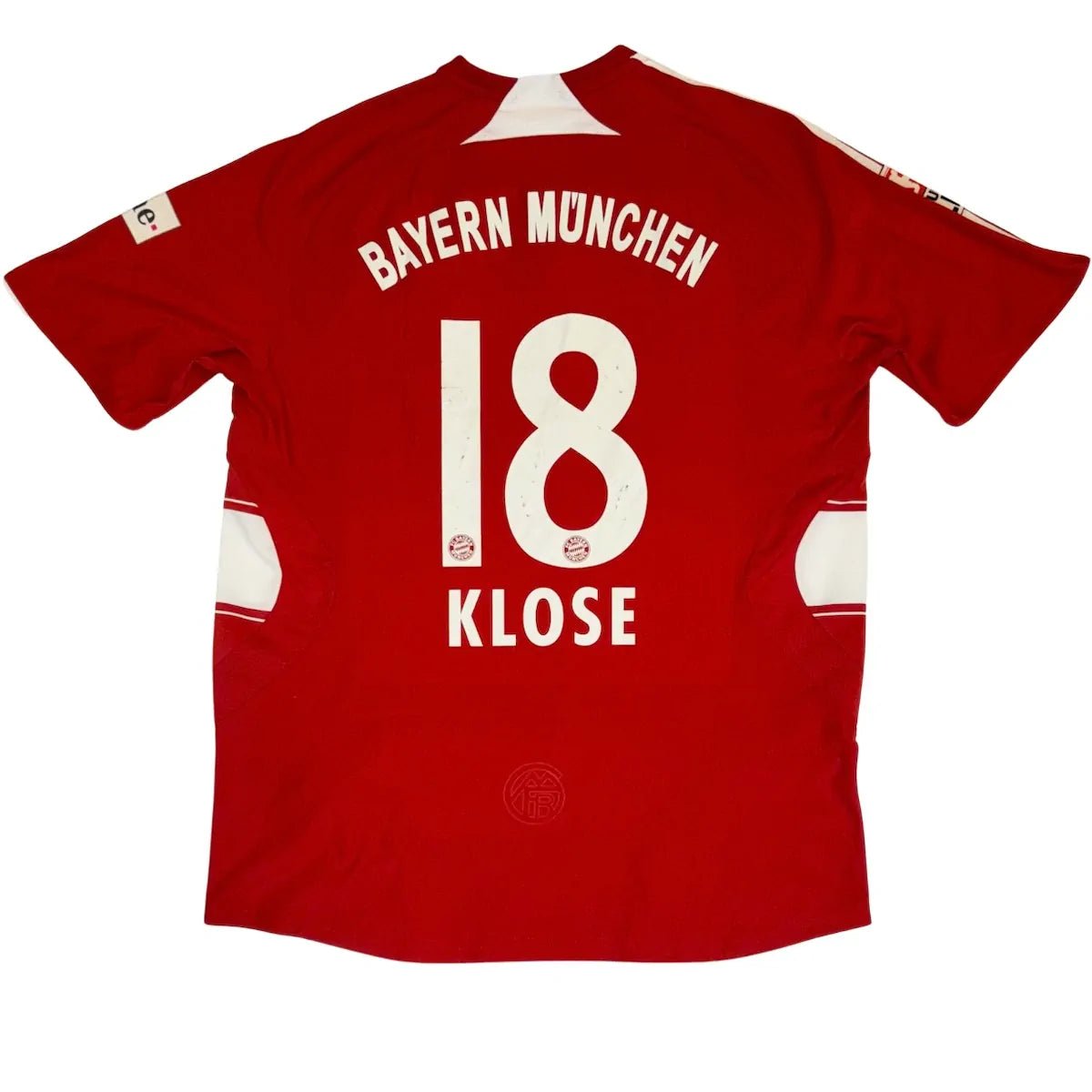 2007/08 Bayern Munich Domicile - Klose 18 (L) - Iconic Football Shop