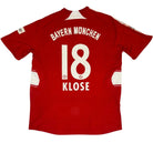 2007/08 Bayern Munich Domicile - Klose 18 (L) - Iconic Football Shop