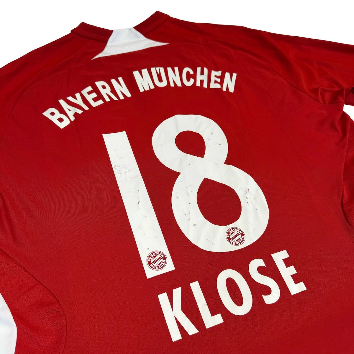 2007/08 Bayern Munich Domicile - Klose 18 (L) - Iconic Football Shop