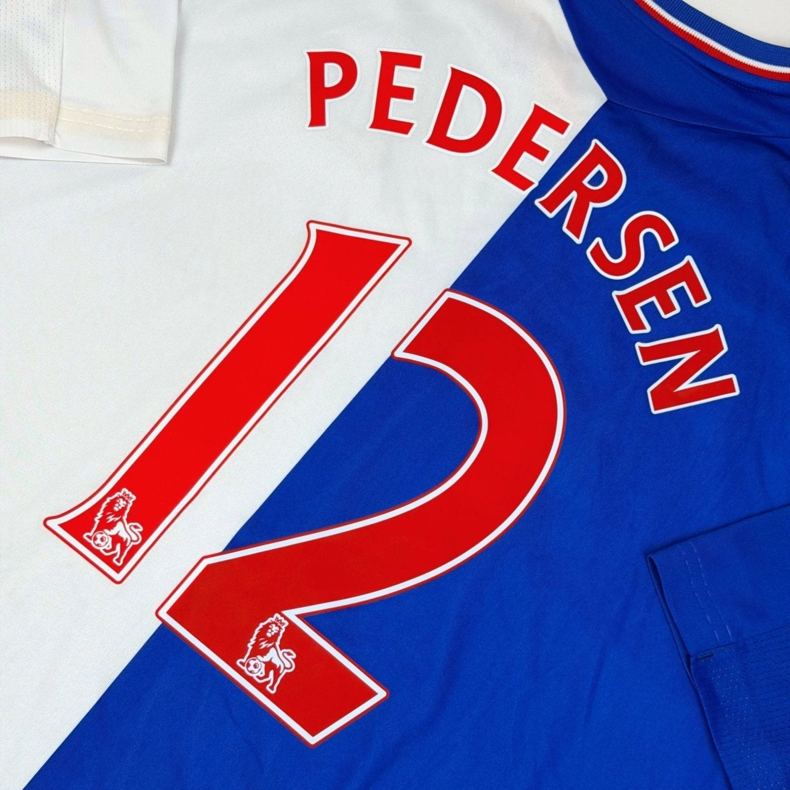 2007/08 Blackburn Domicile - Pedersen 12 (XL) - Iconic Football Shop