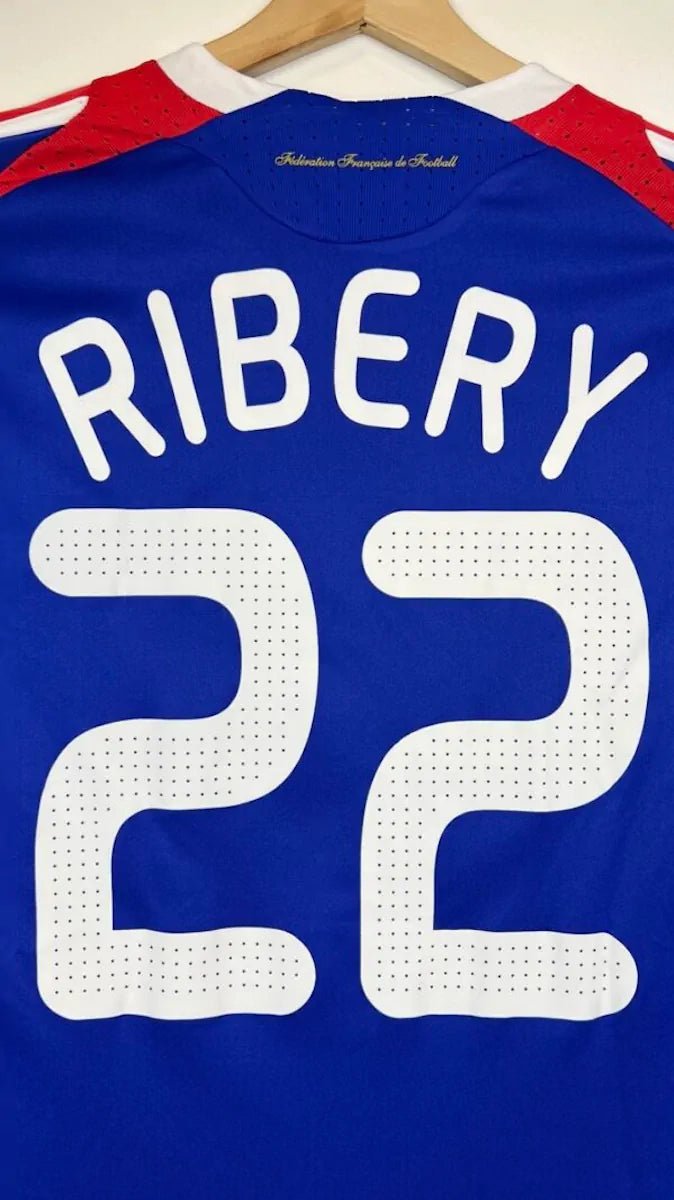 2007/08 France Domicile - Ribery 22 (L) - Iconic Football Shop