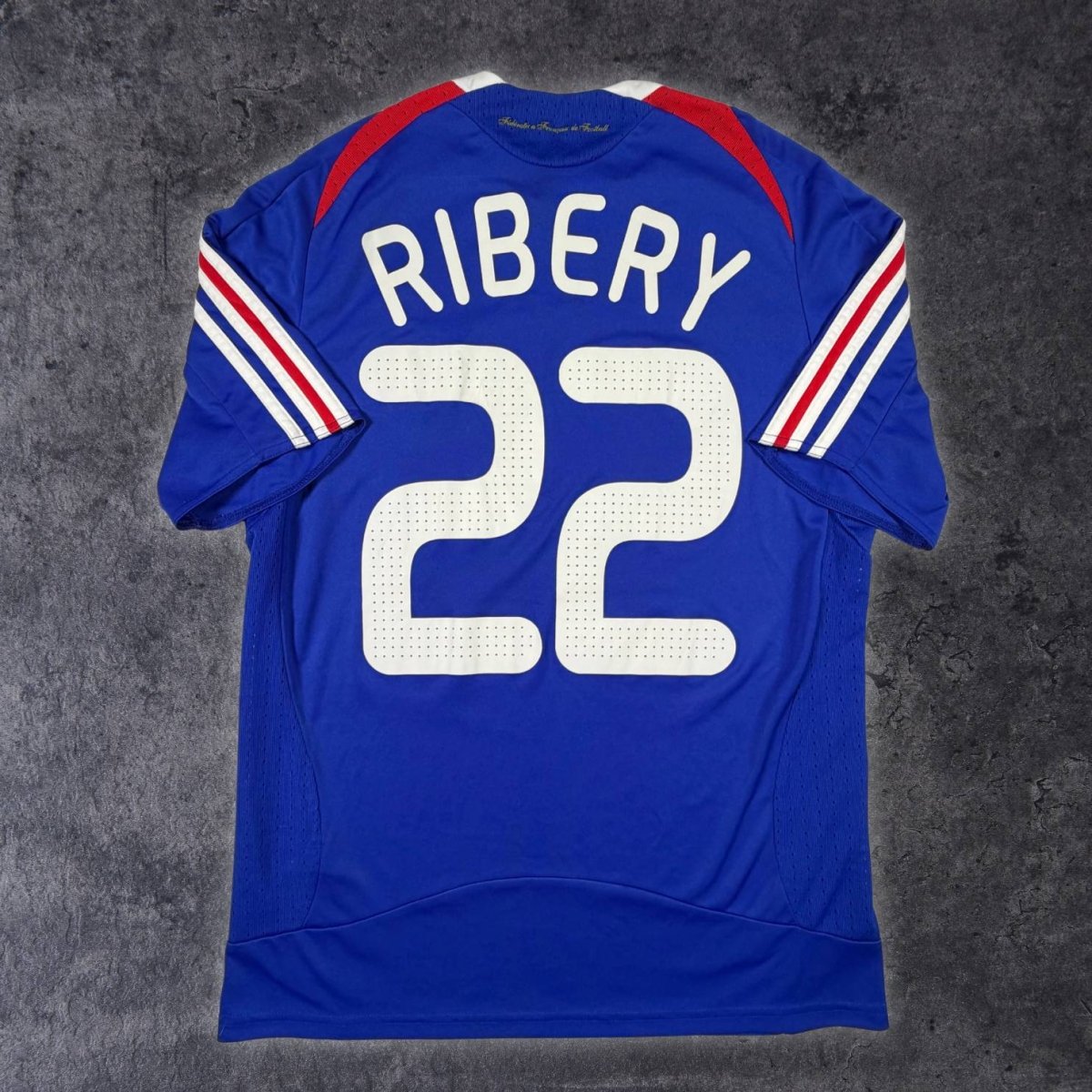 2007/08 France Domicile - Ribery 22 (S) - Iconic Football Shop