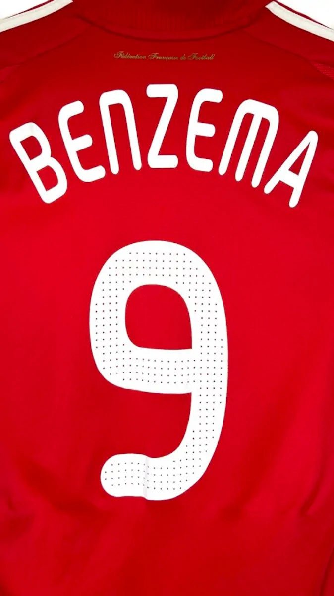 2007/08 France Extérieur - Benzema 9 (S) - Iconic Football Shop