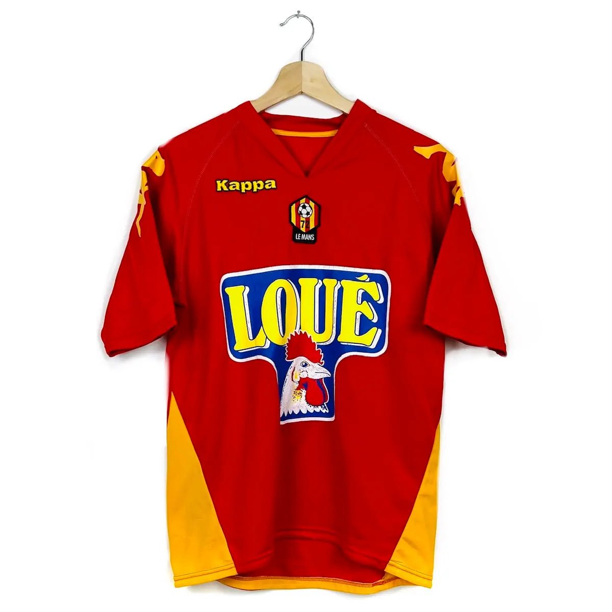 Maillot D'entraînement Le Mans FC Kappa - Rouge - Taille M - Occasion