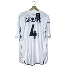 2007/09 Angleterre Domicile - Gerrard 4 (XL) - Iconic Football Shop
