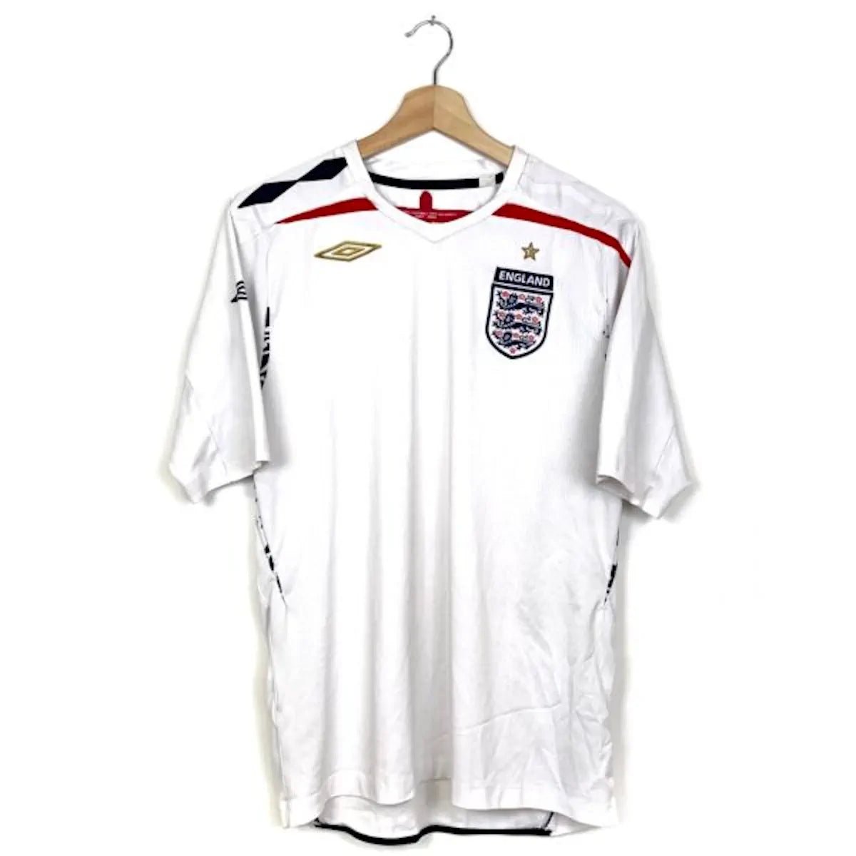 2007/09 Angleterre Domicile (L) - Iconic Football Shop