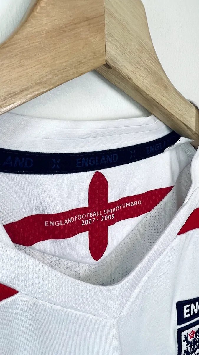 2007/09 Angleterre Domicile - Lampard 8 (M) - Iconic Football Shop