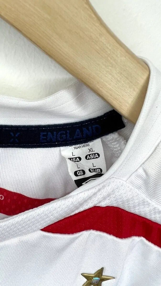 2007/09 Angleterre Domicile - Rooney 9 (L) - Iconic Football Shop