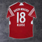 2007/09 Bayern Munich Domicile - Klose 18 (S) - Iconic Football Shop