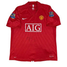 2007/09 Manchester United Domicile - Rooney 10 *SIGNÉ SCHMEICHEL* (XL) - Iconic Football Shop