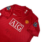2007/09 Manchester United Domicile - Rooney 10 *SIGNÉ SCHMEICHEL* (XL) - Iconic Football Shop