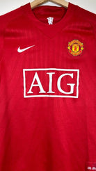 2007/09 Manchester United Domicile (S) - Iconic Football Shop