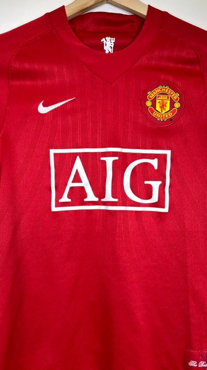 2007/09 Manchester United Domicile (S) - Iconic Football Shop