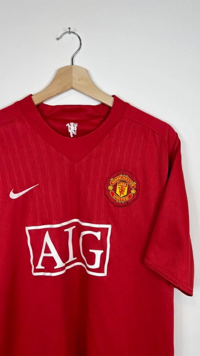 2007/09 Manchester United Domicile (XL) - Iconic Football Shop