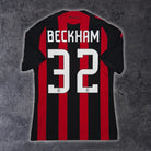 2008/09 AC Milan Domicile - Beckham 32 (S) - Iconic Football Shop