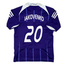 2008/09 Anderlecht Extérieur - Iakovenko 20 (12a) - Iconic Football Shop
