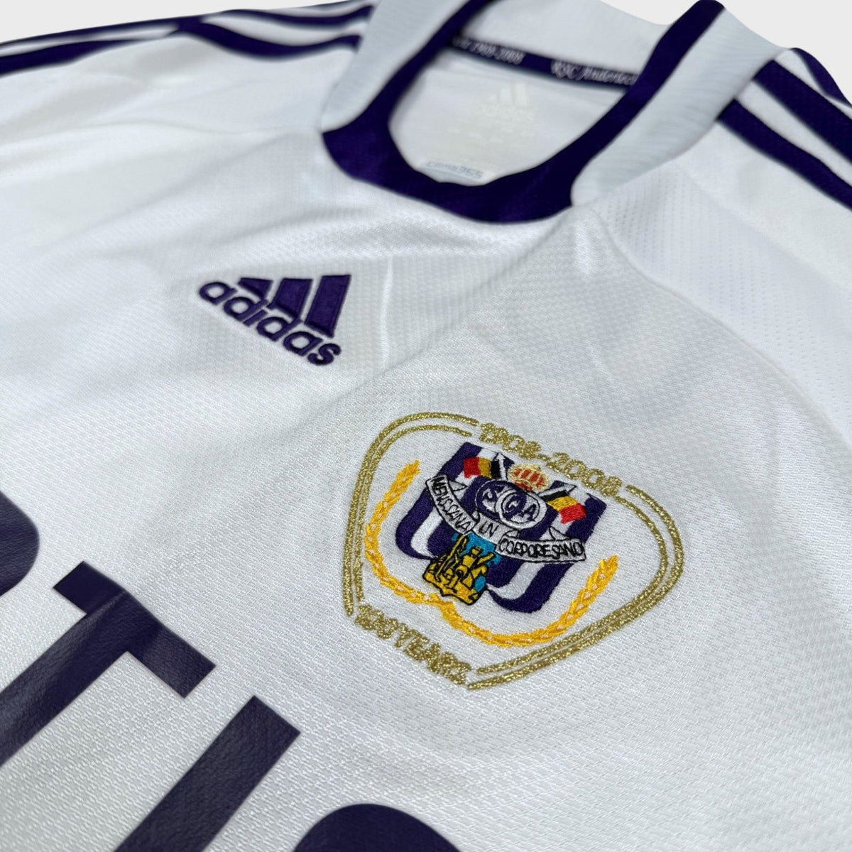 2008/09 Anderlecht Extérieur - Legear 13 *SIGNÉ GILLET* (M) - Iconic Football Shop