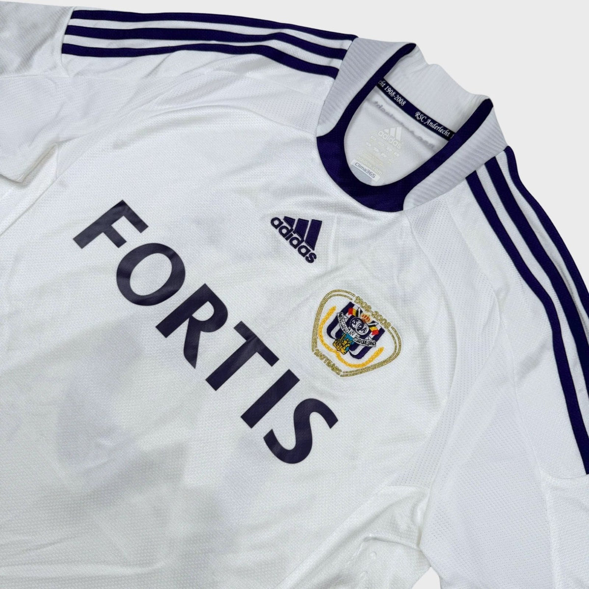 2008/09 Anderlecht Extérieur - Legear 13 *SIGNÉ GILLET* (M) - Iconic Football Shop