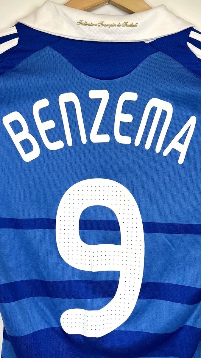 2008/09 France Domicile - Benzema 9 (S) - Iconic Football Shop