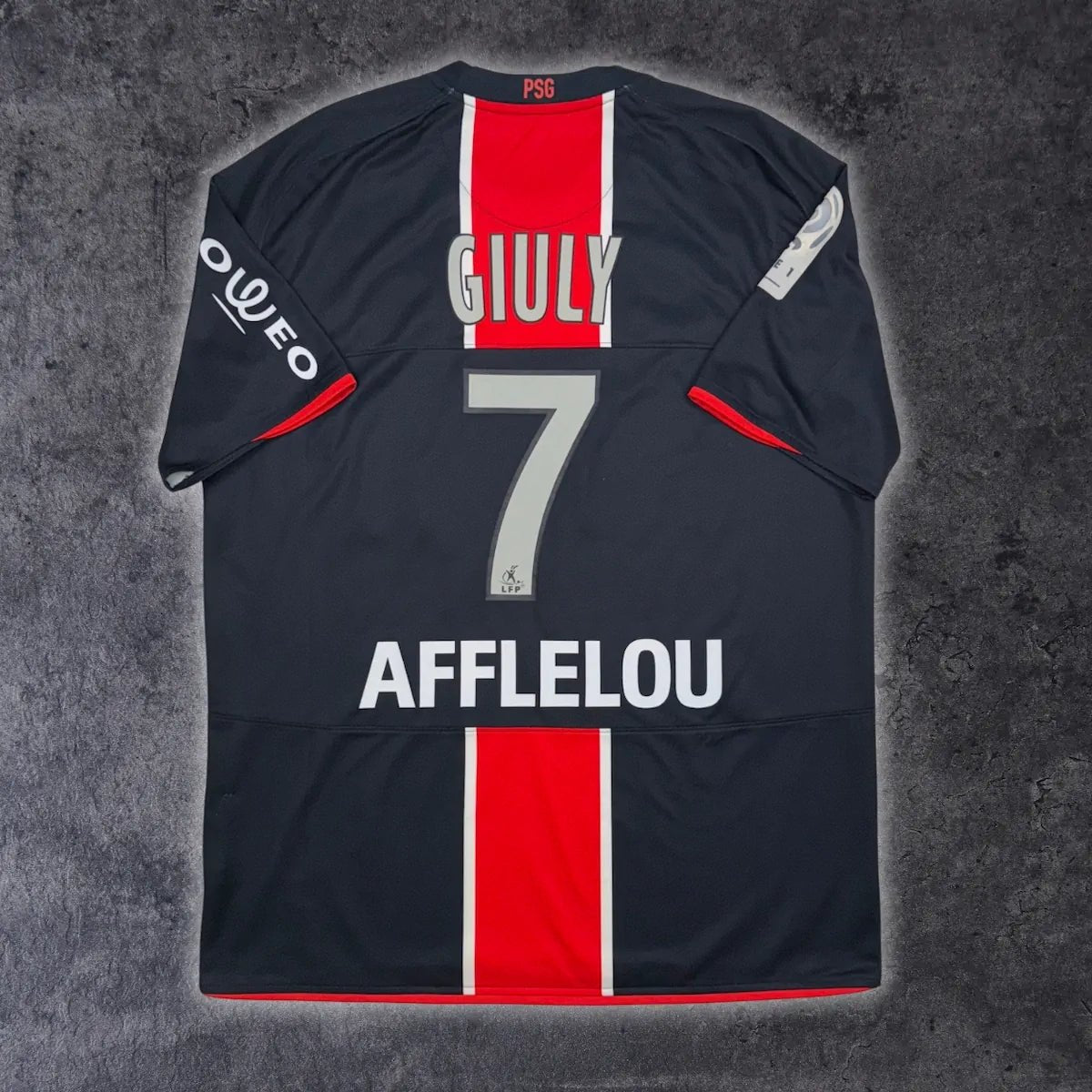 2008/09 PSG Domicile - Giuly 7 (L) - Iconic Football Shop