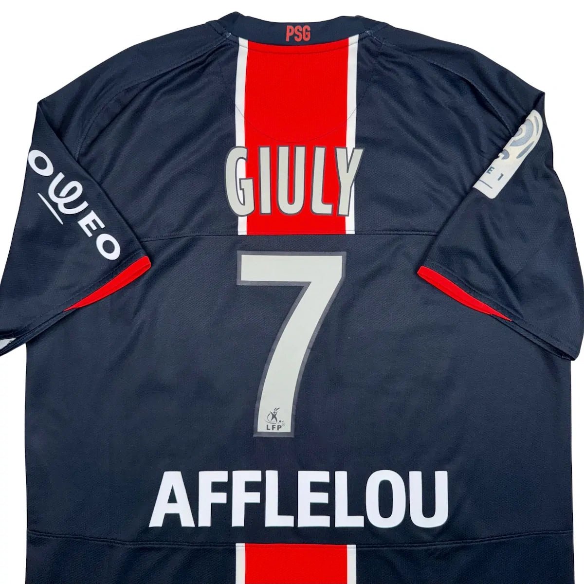 2008/09 PSG Domicile - Giuly 7 (L) - Iconic Football Shop
