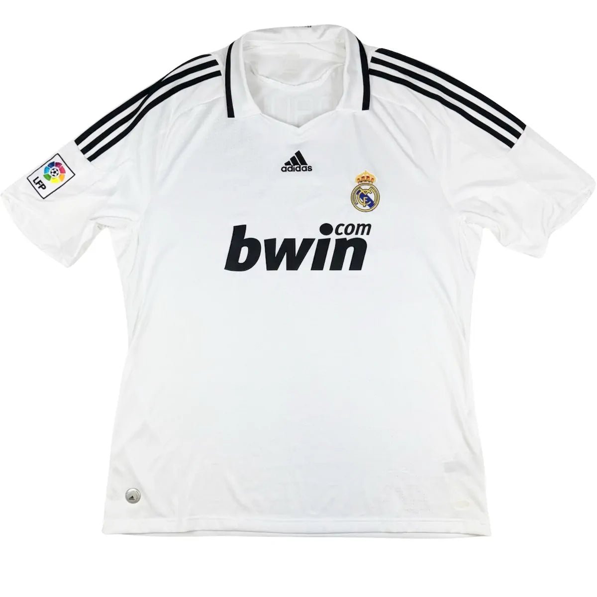 2008/09 Real Madrid Domicile - Raul 7 (2XL) - Iconic Football Shop