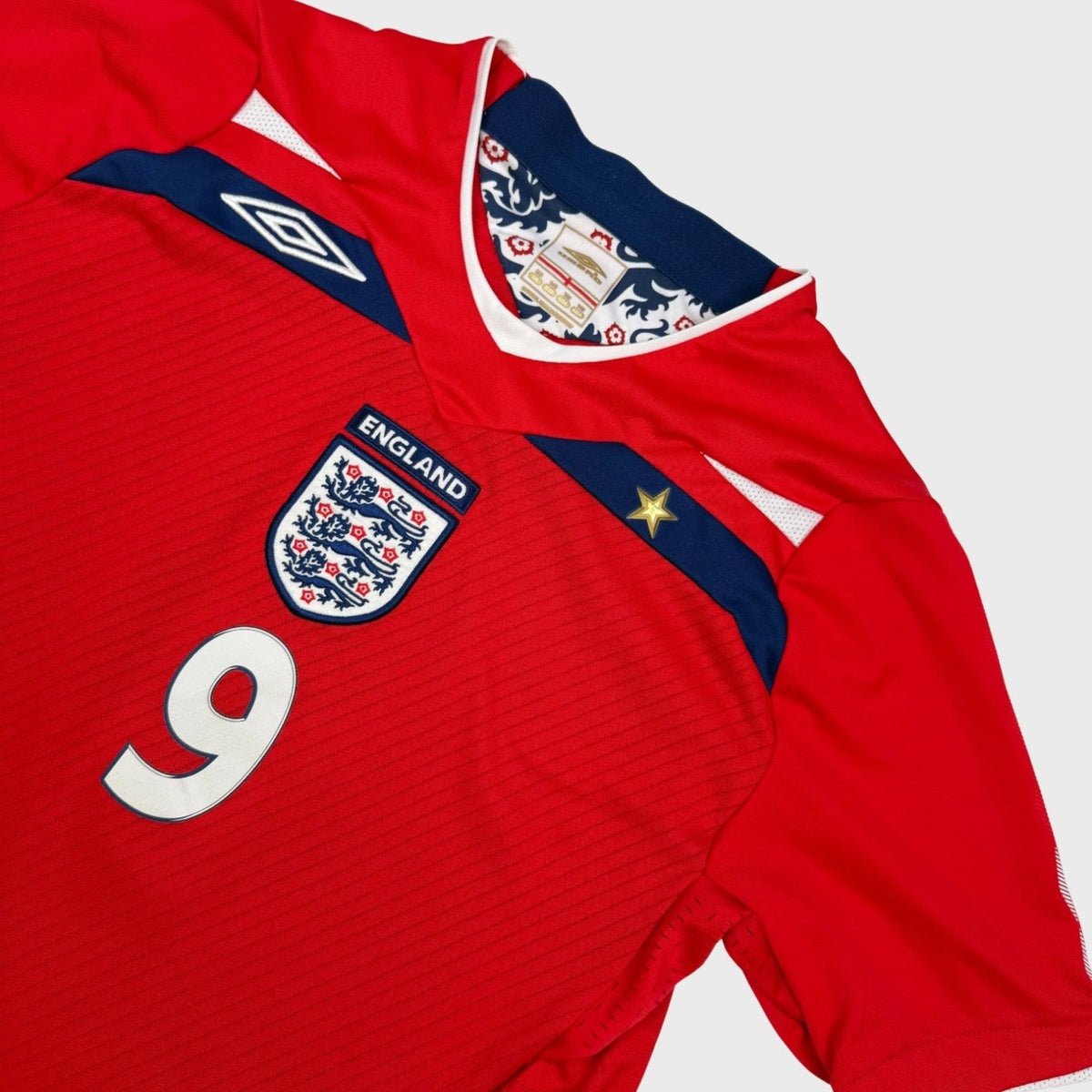 2008/10 Angleterre Extérieur - Rooney 9 (10a) - Iconic Football Shop