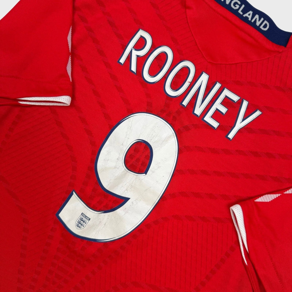 2008/10 Angleterre Extérieur - Rooney 9 (10a) - Iconic Football Shop