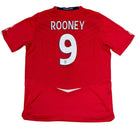 2008/10 Angleterre Extérieur - Rooney 9 (XL) - Iconic Football Shop
