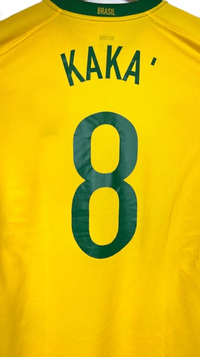 2008/10 Brésil Domicile - Kaka' 8 (L) - Iconic Football Shop