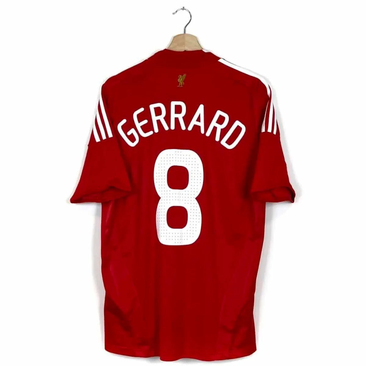 2008/10 Liverpool Domicile - Gerrard 8 (M) - Iconic Football Shop