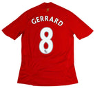 2008/10 Liverpool Domicile - Gerrard 8 (M) - Iconic Football Shop